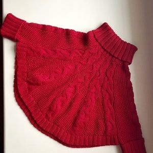 carters poncho sweater